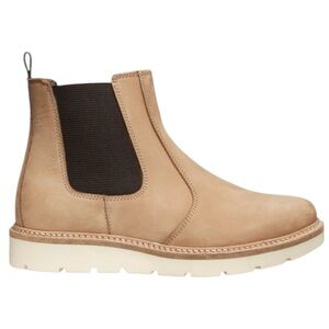 Alpine Design Blaze Chelsea Leather Boot Tan/ Ivory/Black Italy Womens Sz 8